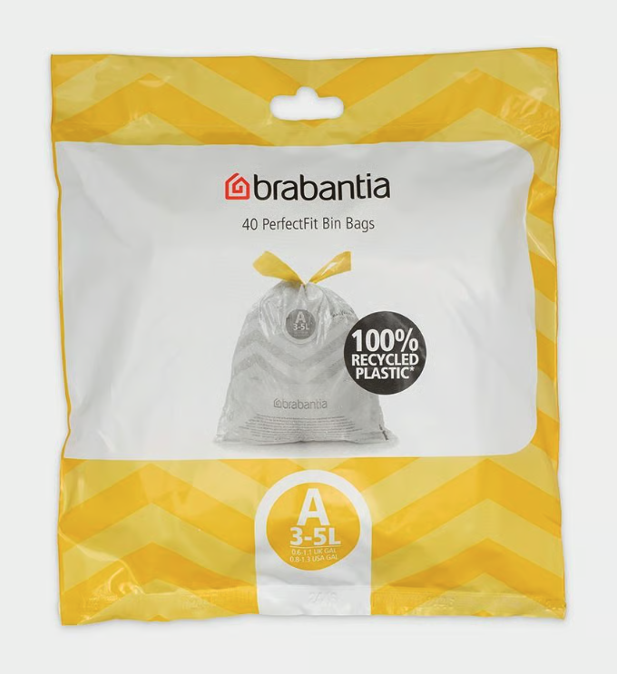 Brabantia PerfectFit Bin Bags A 3-5L