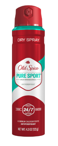 Old Spice Pure Sport High Endurance Antiperspirant Dry Spray