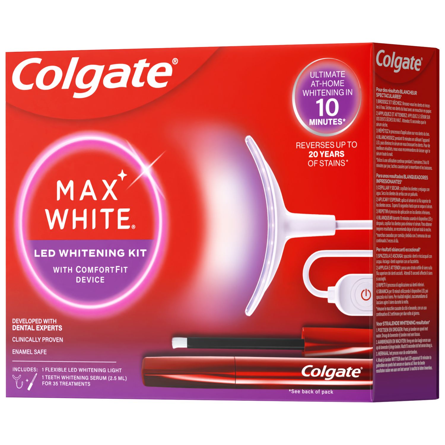 Colgate Max White LED Whitening Kit