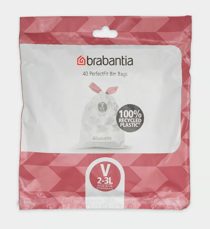 Brabantia PerfectFit Bin Bags V 2-3L