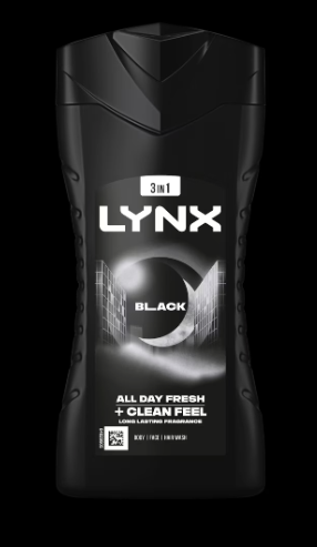 Lynx Black 3-in-1 Body Wash