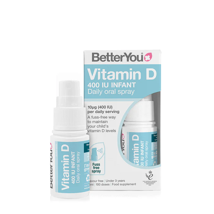 BetterYou Vitamin D 400 IU Infant Oral Spray