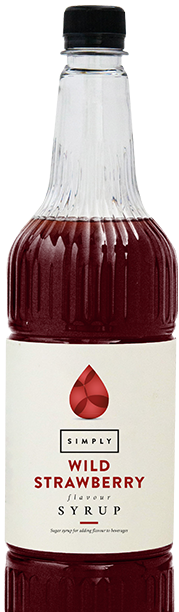 Wild Strawberry Flavour Syrup