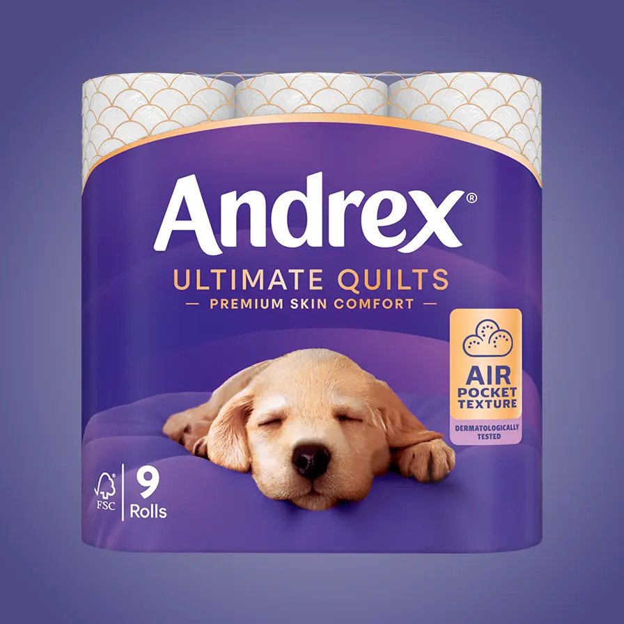 Andrex Ultimate Quilts Toilet Paper