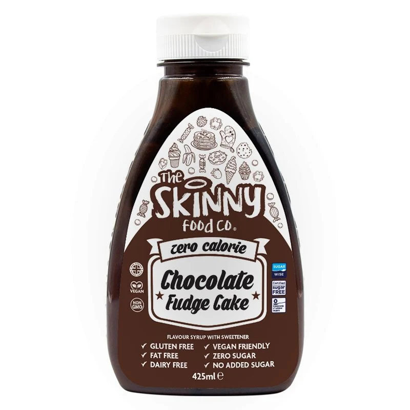 The Skinny Food Co. Zero Calorie Chocolate Fudge Cake Syrup