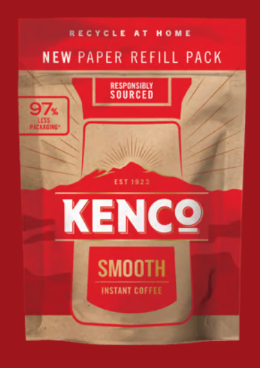 Kenco Smooth Instant Coffee Paper Refill Pack