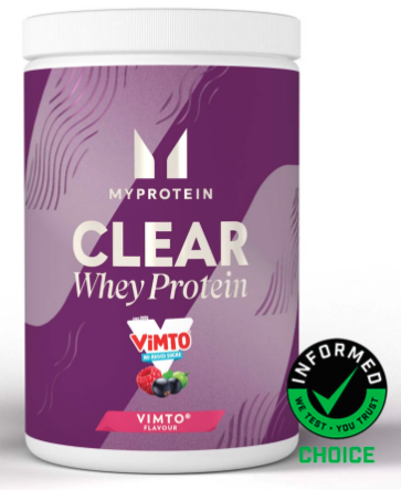 MyProtein Clear Whey Protein, Vimto Flavour