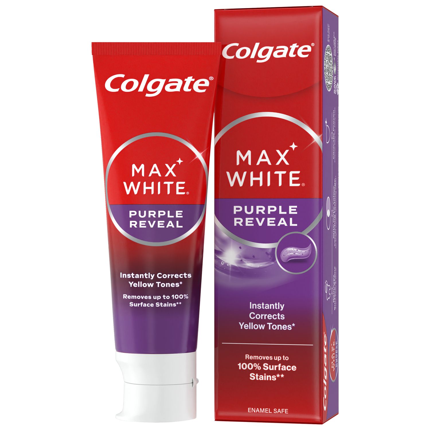 Colgate Max White Purple Reveal Toothpaste