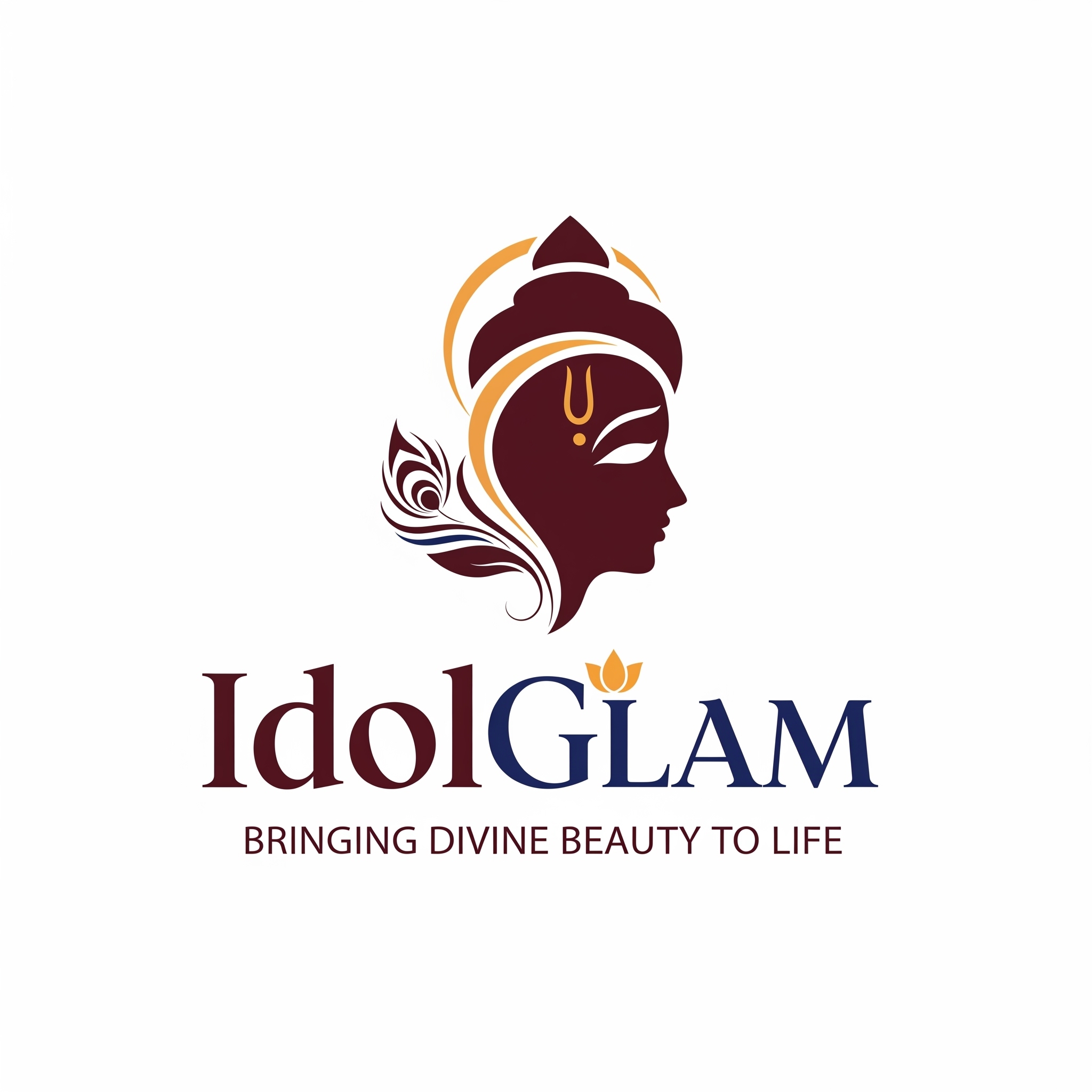 Peacock Feather Inspired Traditional Dress