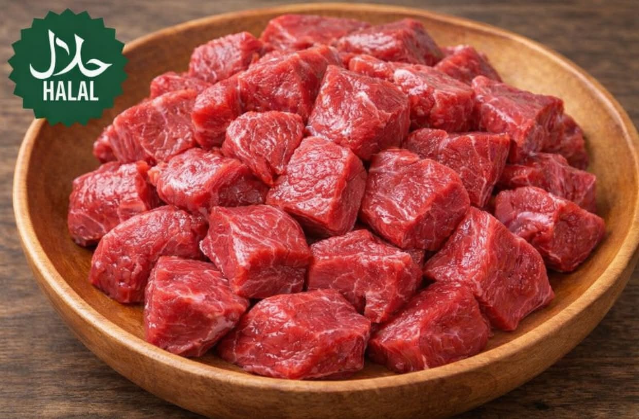 Beef Boneless Halal – Daily Slaughtered Premium 500g (Vacuum Packed)