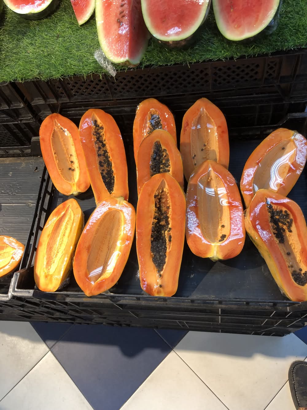 Papaya Cut – Ready to Eat (750g – 1kg)