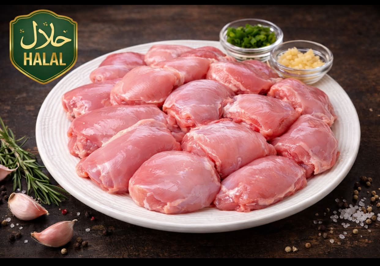 Chicken Boneless Thighs (500g)