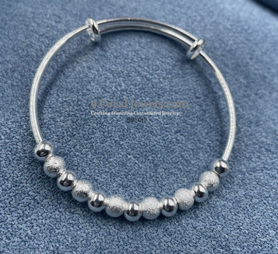 Elegant Silver Bead Bracelet