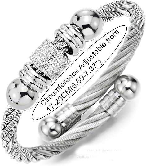 925% Sterling Silver Cable Bracelet