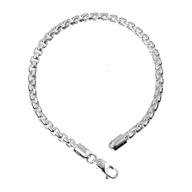 Sterling Silver Chain Bracelet