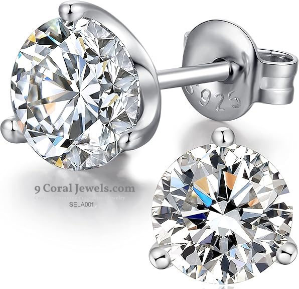 Sterling Silver Stud Earrings