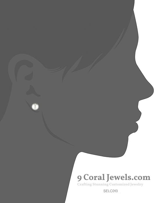 Sterling Silver Ball Stud Earrings