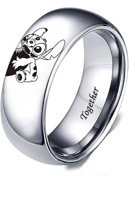 Couple 925% Sterling Silver Rings