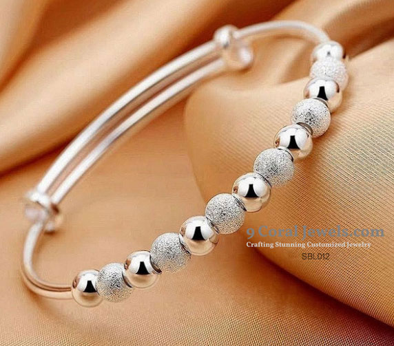 Elegant Silver Bead Bracelet