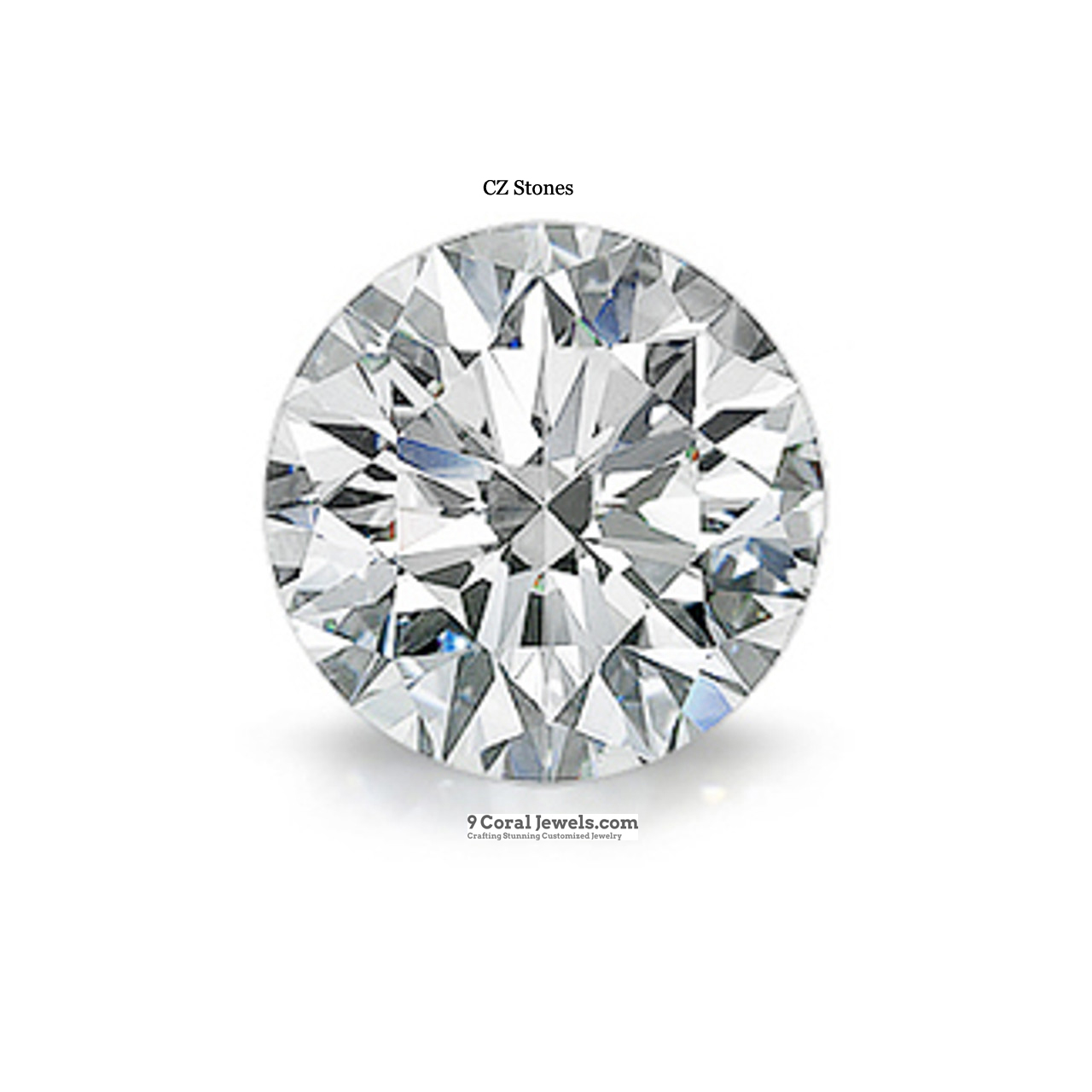 CZ Cubic Zirconia -  Semi Precious Gemstones