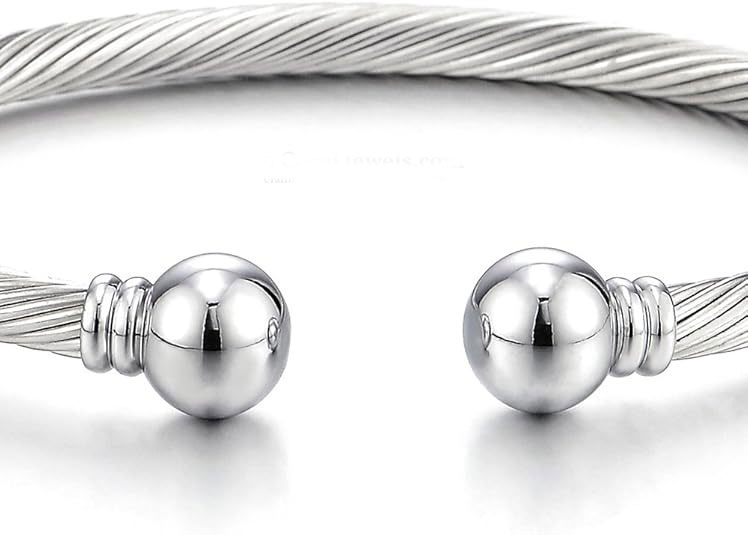 Sterling Silver twisted cuff bracelet