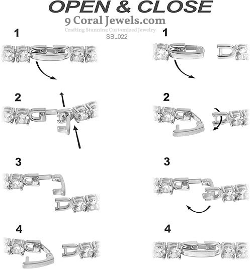 CZ American Diamond Tennis Bracelet