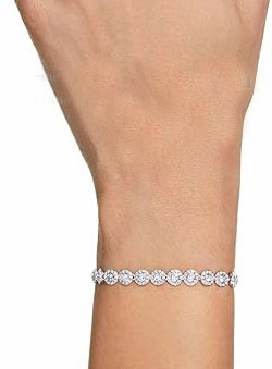 CZ American Diamond Tennis Bracelet