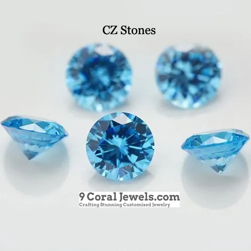 CZ Cubic Zirconia -  Semi Precious Gemstones