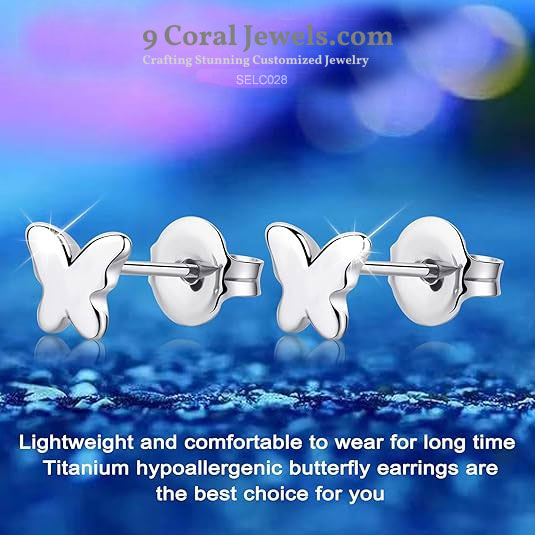 Butterfly Stud Earrings