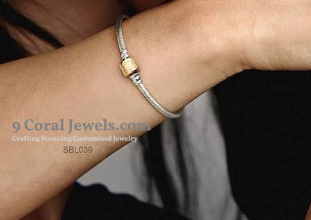 Sterling Silver Charm Bracelet