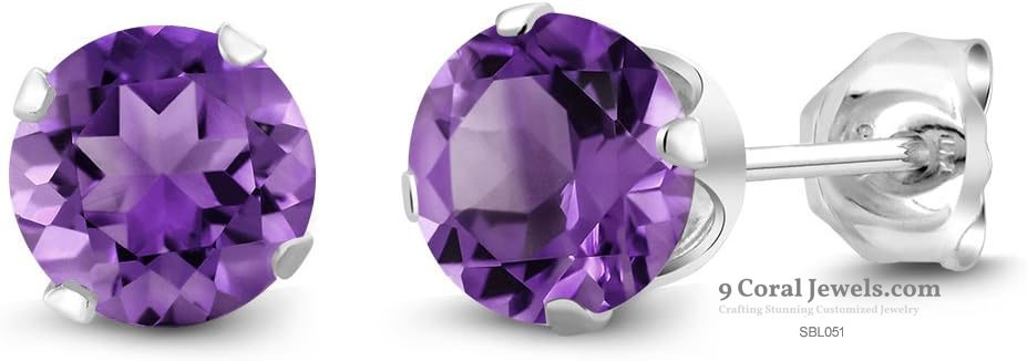 Sterling Silver Amethyst Jewelry Set
