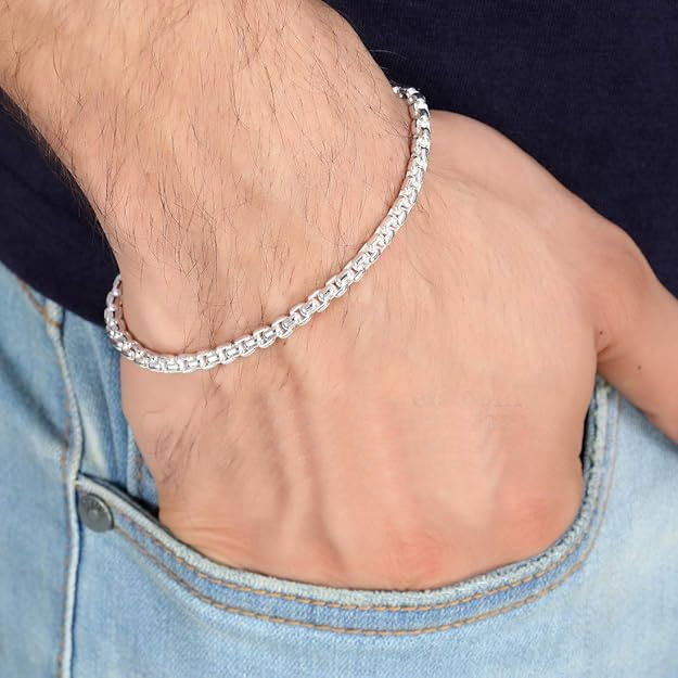Sterling Silver Chain Bracelet
