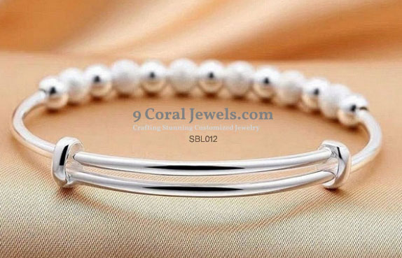 Elegant Silver Bead Bracelet