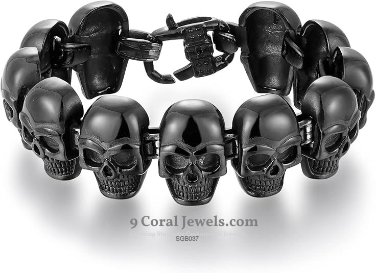 Black Skull Bracelet