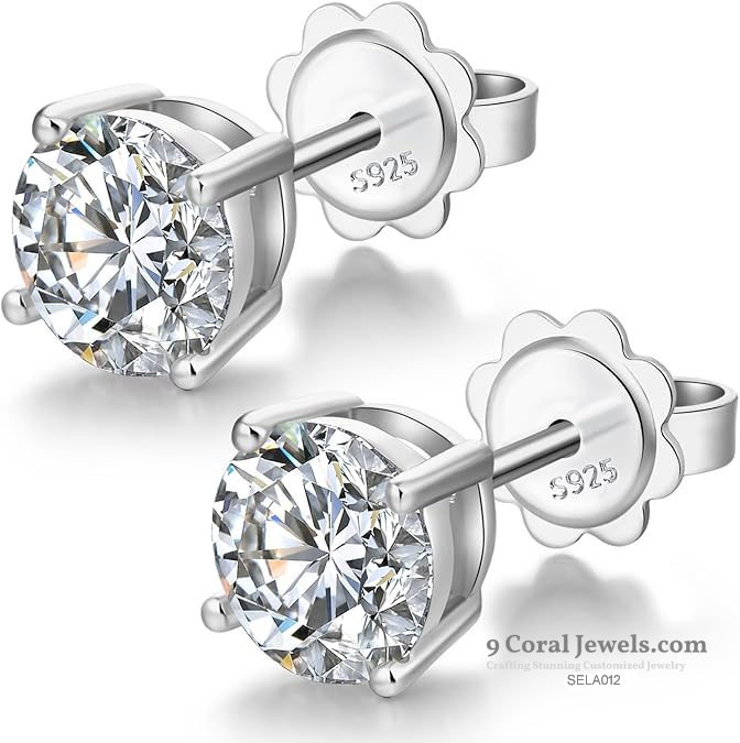 Sterling Silver Stud Earrings