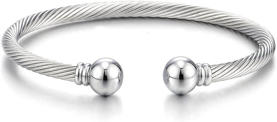 Sterling Silver twisted cuff bracelet