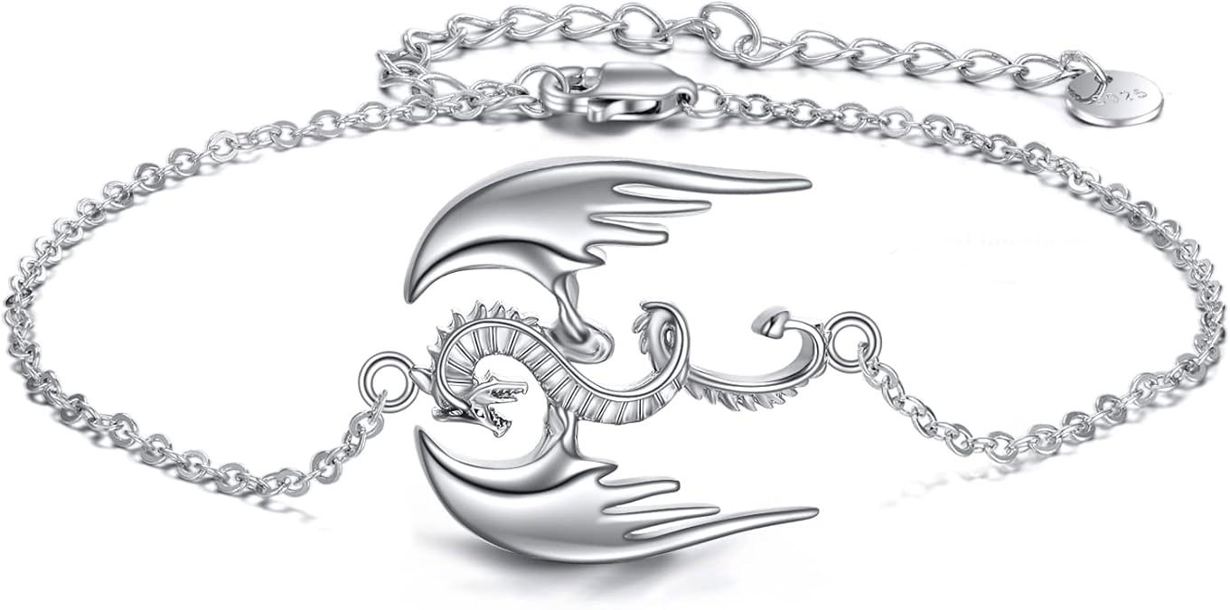 Sterling Silver Dragon Bracelet