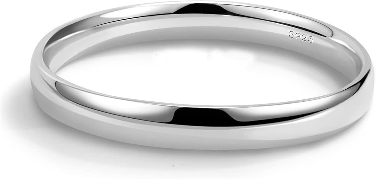 Sterling Silver Classic Band Ring