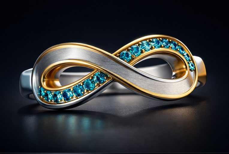 Infinity Symbol Ring - Sterling Silver