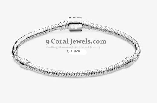 Sterling Silver Charm Bracelet