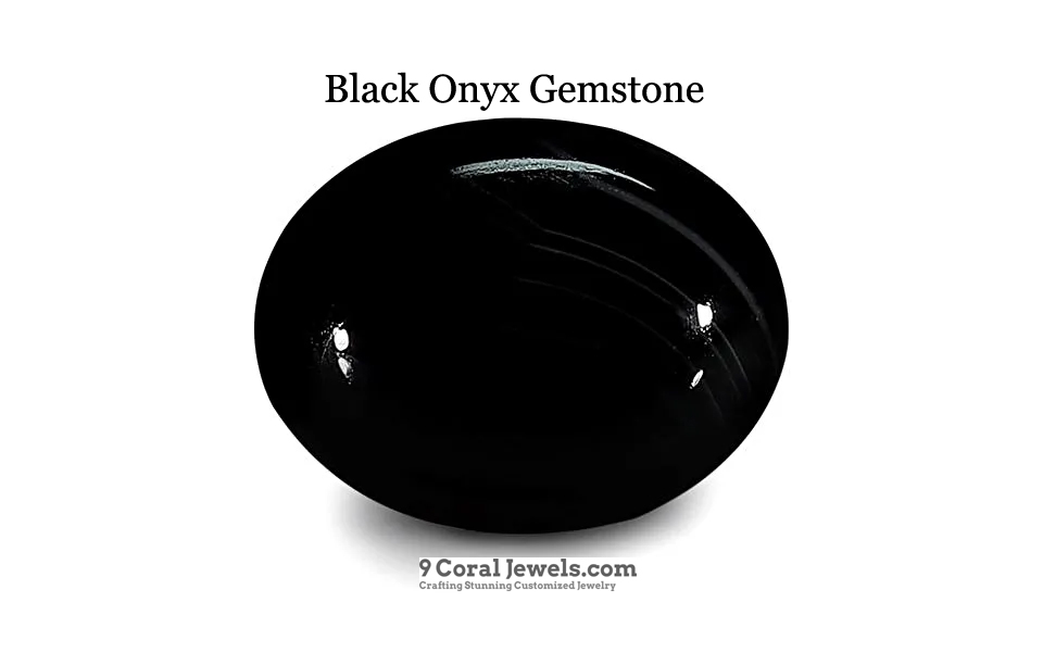 Black Onyx - Semi Precious Gemstone