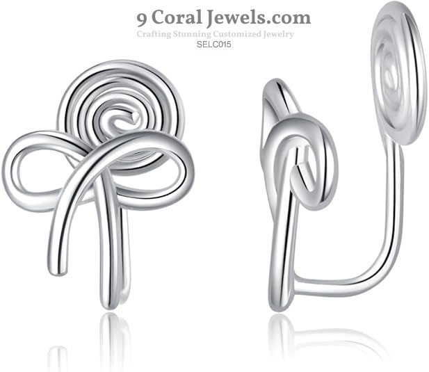 Stylish Silver Wire Earrings