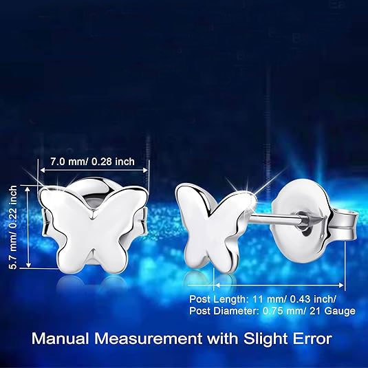 Butterfly Stud Earrings