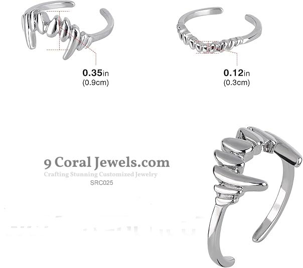Silver Adjustable Toe Ring