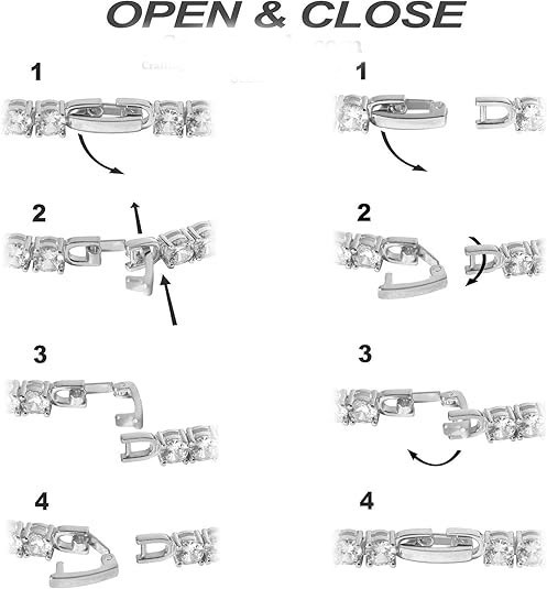 CZ American Diamond Tennis Bracelet