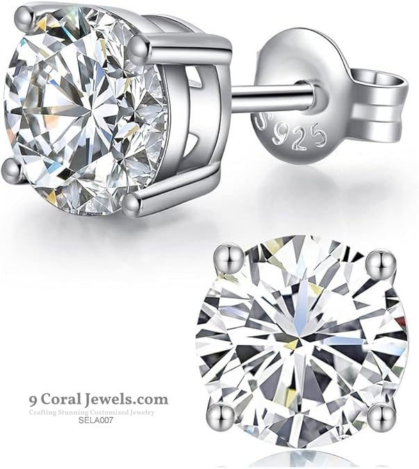 Sterling Silver Stud Earrings