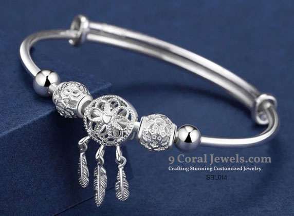Sterling Silver Charm Bracelet