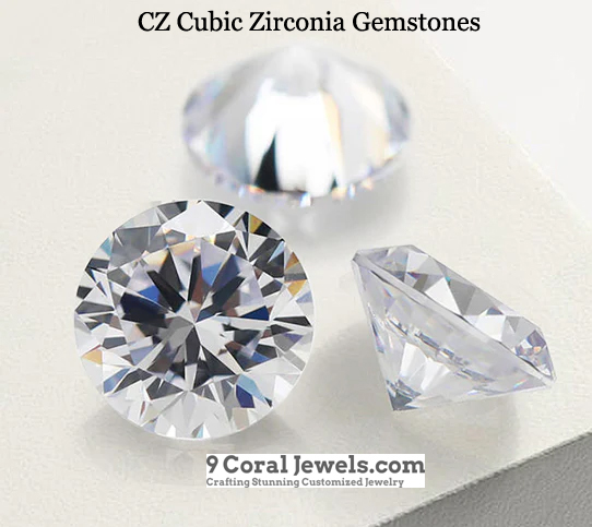 CZ Cubic Zirconia -  Semi Precious Gemstones