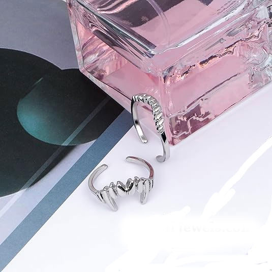 Silver Adjustable Toe Ring