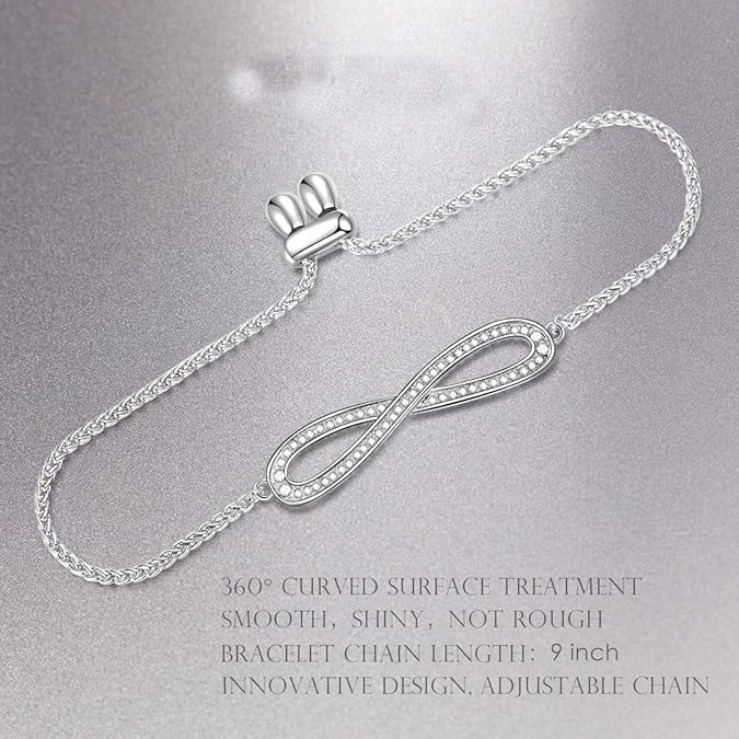 Infinity Symbol Adjustable Bracelet